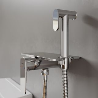 Гигиенический душ со смесителем IDDIS Axes AXESBSHi08 хром